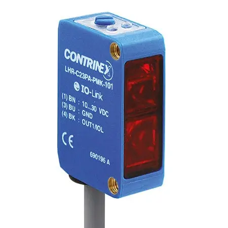 Produktfoto 1 von Contrinex LHR-C23PA-PMS-101, Standard Background suppression 20