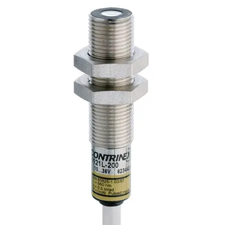 Contrinex LLK-1121L-201, Standard Through beam M12 Stainless steel