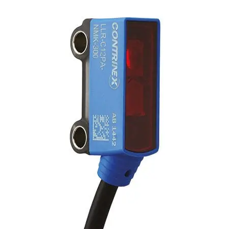 Produktfoto 1 von Contrinex LLR-C12PA-NMV-302, Miniature Through beam 13 ABS