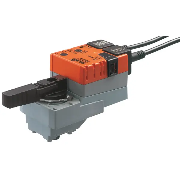 Produktfoto 1 von Belimo LR230A-S, Drehantrieb, 5 Nm, AC 100...240 V, Auf/Zu, 3-Punkt, 90 s