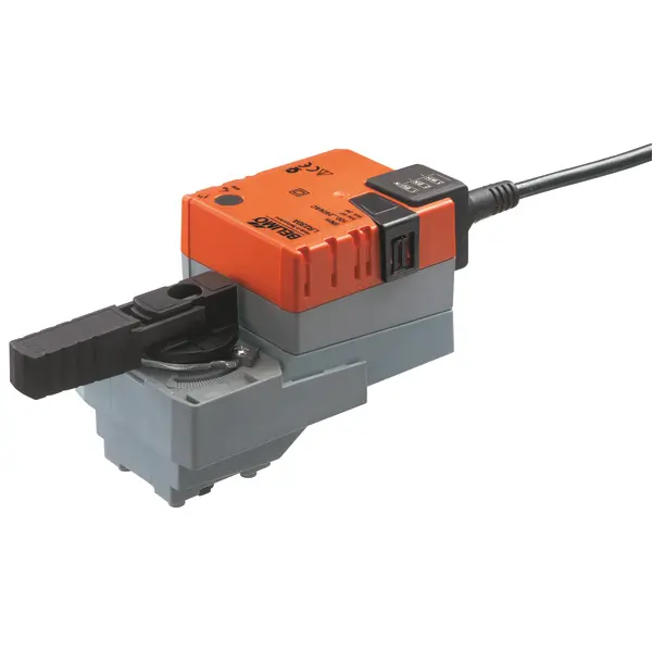 Produktfoto 1 von Belimo LRD230A, Drehantrieb, 4 Nm, AC 100...240 V, Auf/Zu, 3-Punkt, 15 s, IP54