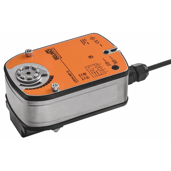 Produktfoto 1 von Belimo LRF24-MP-O, Drehantrieb mit Notstellfunktion NO, 4 Nm, AC/DC 24 V