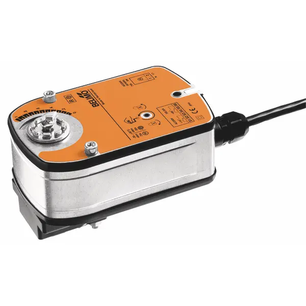 Produktfoto 1 von Belimo LRF24, Drehantrieb mit Notstellfunktion NC, 4 Nm, AC/DC 24 V, Auf/Zu