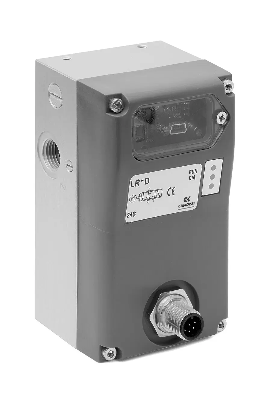 Produktfoto 1 von Camozzi LRXD2-36-2-4-00 Proportionalventil zur Stellungsregelung , Serie LR