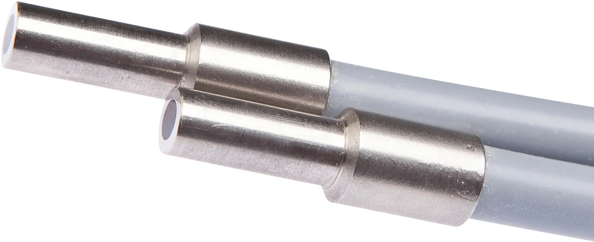 Produktfoto 1 von ipf Electronic LS100510, Lichtleiter Schranke, 1m, Kopf: Edelstahl 28lang Ø6 Ø8,