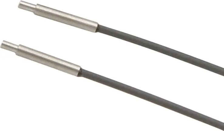 Produktfoto 1 von ipf Electronic LS207012, Lichtleiter Schranke, 2m, Kopf: Edelstahl 10lang Ø1,5 Ø