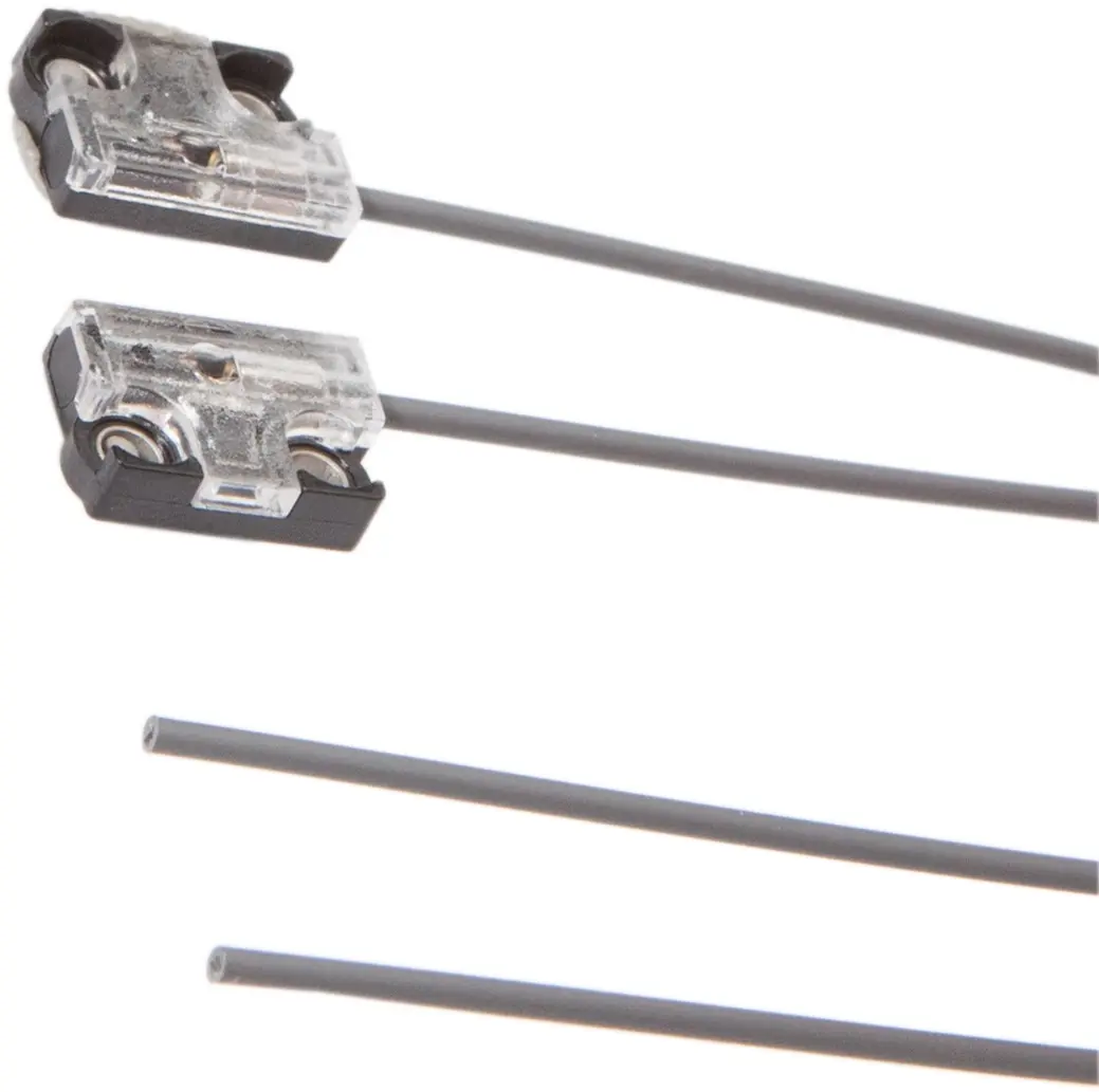 Produktfoto 1 von ipf Electronic LS207205, Lichtleiter Schranke, 2m, Kopf: Kunststoff 3x8,5x12