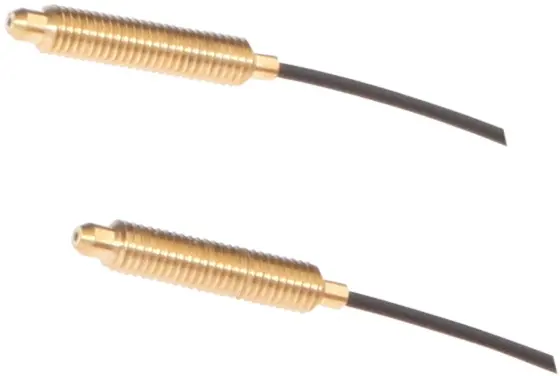 Produktfoto 1 von ipf Electronic LS208959, Lichtleiter Schranke, 2m, Kopf: Messing M3 M3x0,5