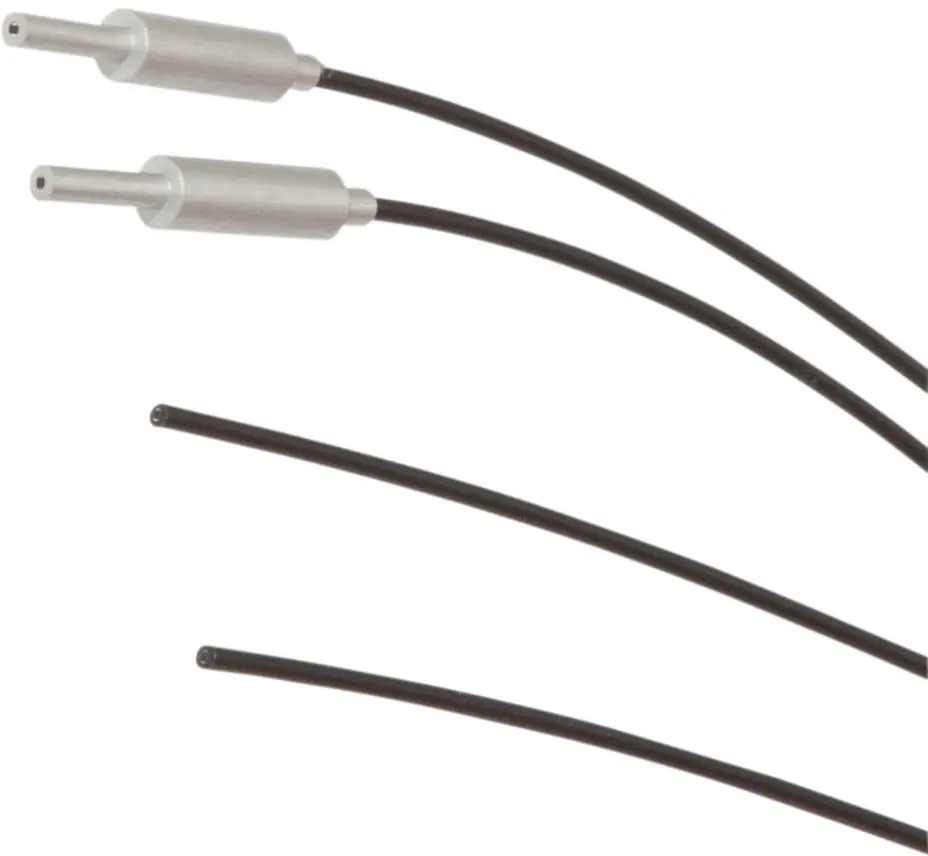 Produktfoto 1 von ipf Electronic LS208960, Lichtleiter Schranke, 2m, Kopf: Aluminium Ø1,5 Ø3