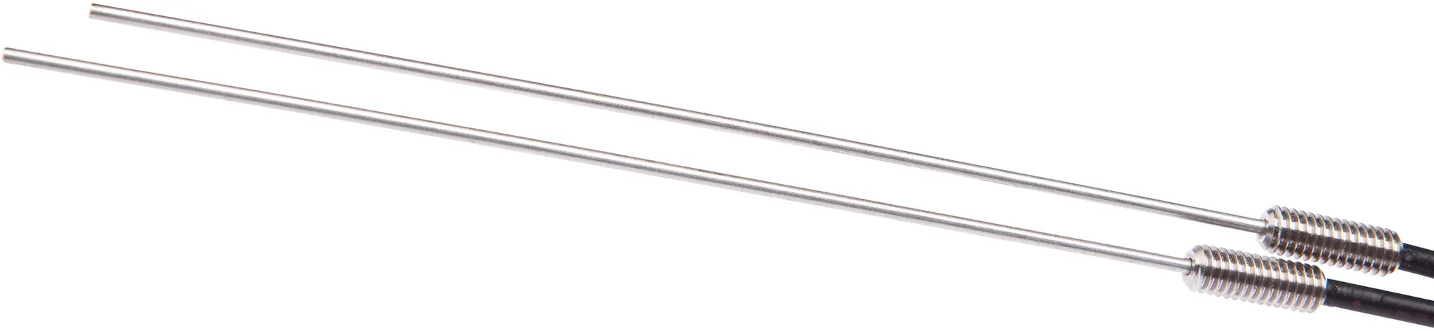 Produktfoto 1 von ipf Electronic LS208051, Lichtleiter Schranke, 2m, Kopf: Edelstahl 101lang