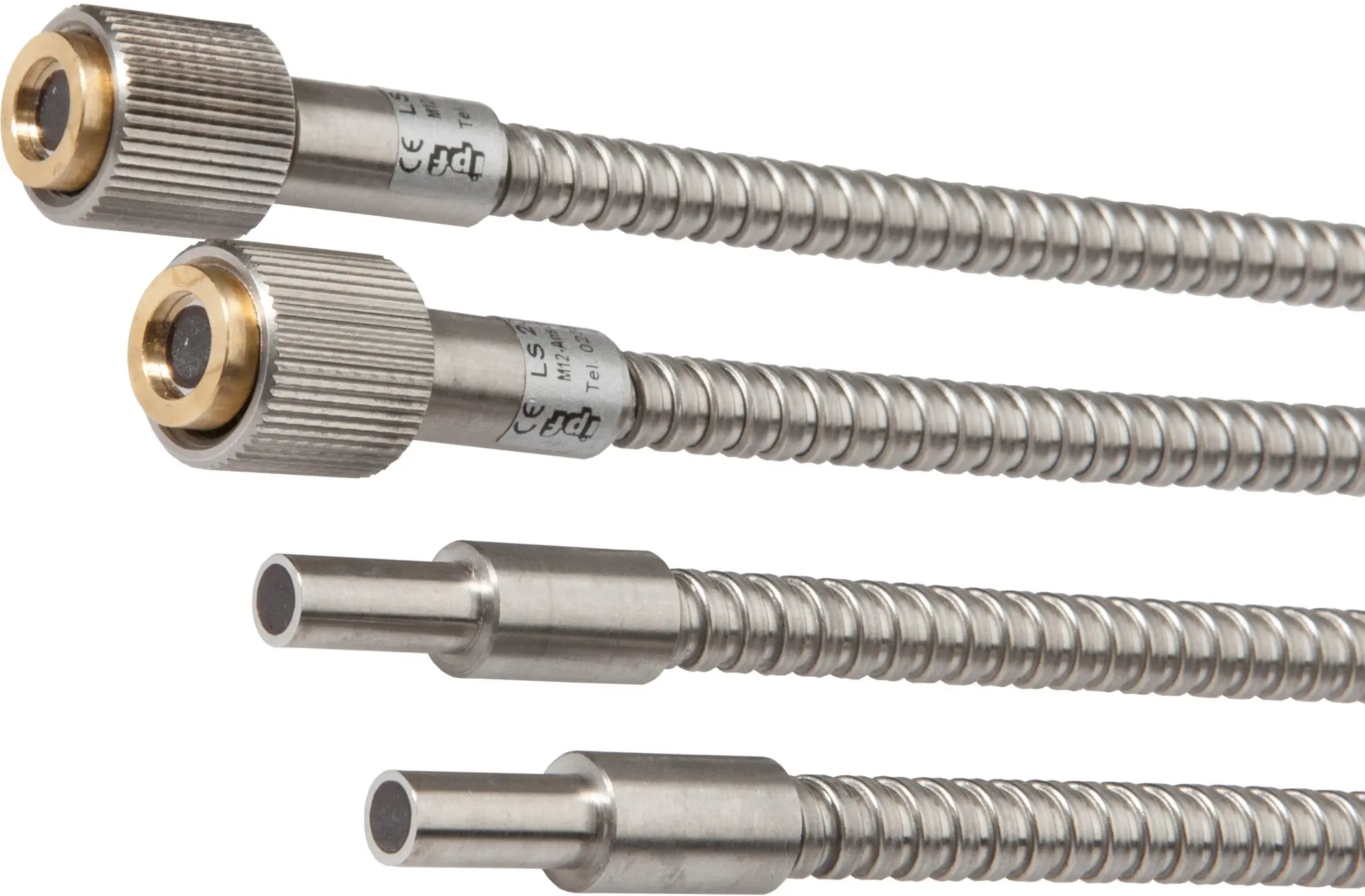 ipf Electronic LS20A217, Lichtleiter Schranke, 2m, Kopf: Edelstahl 29lang Ø6 Ø9,