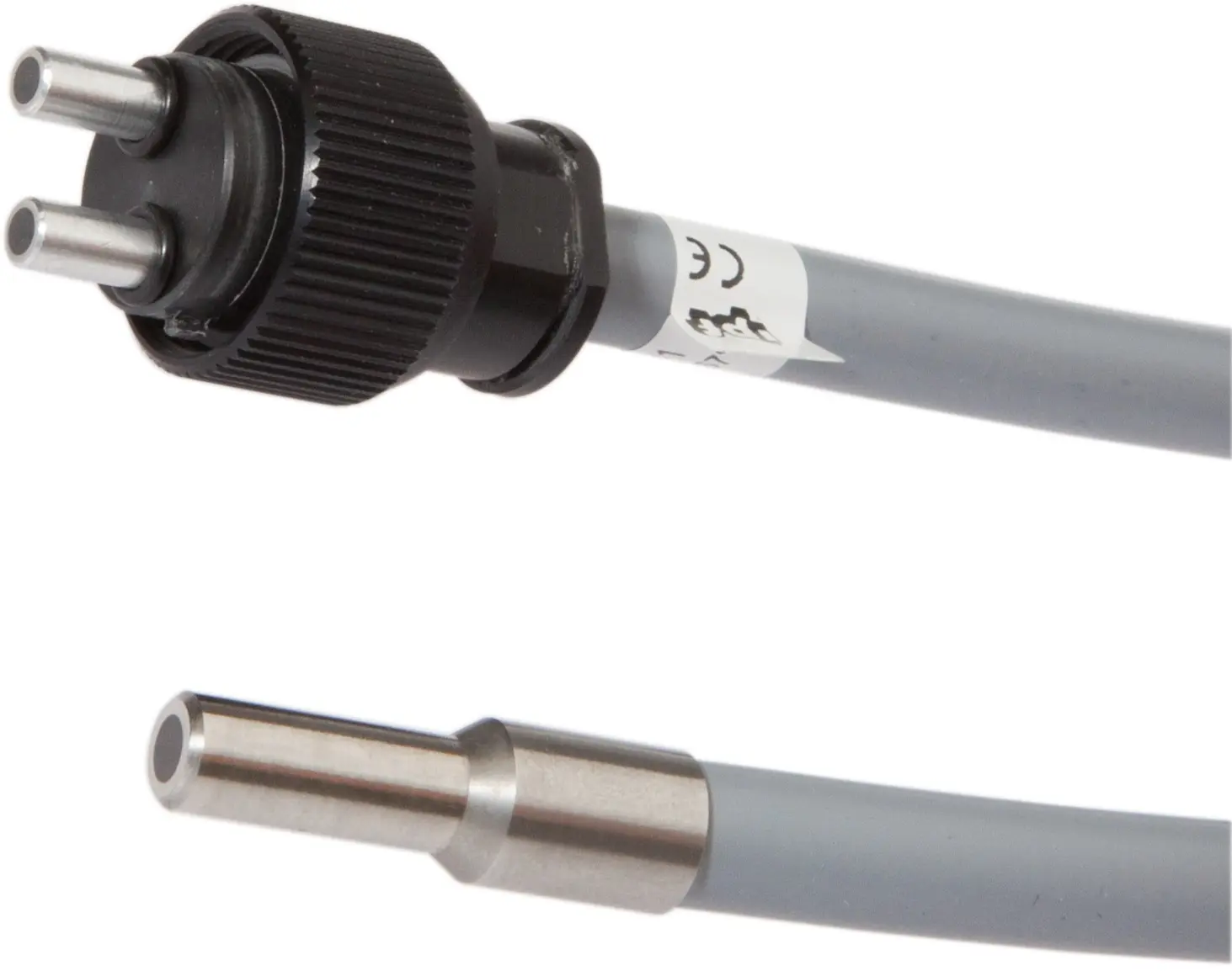 Produktfoto 1 von ipf Electronic LT060481, Lichtleiter Taster, 0,6m, Kopf: Edelstahl 28lang Ø6 Ø8,