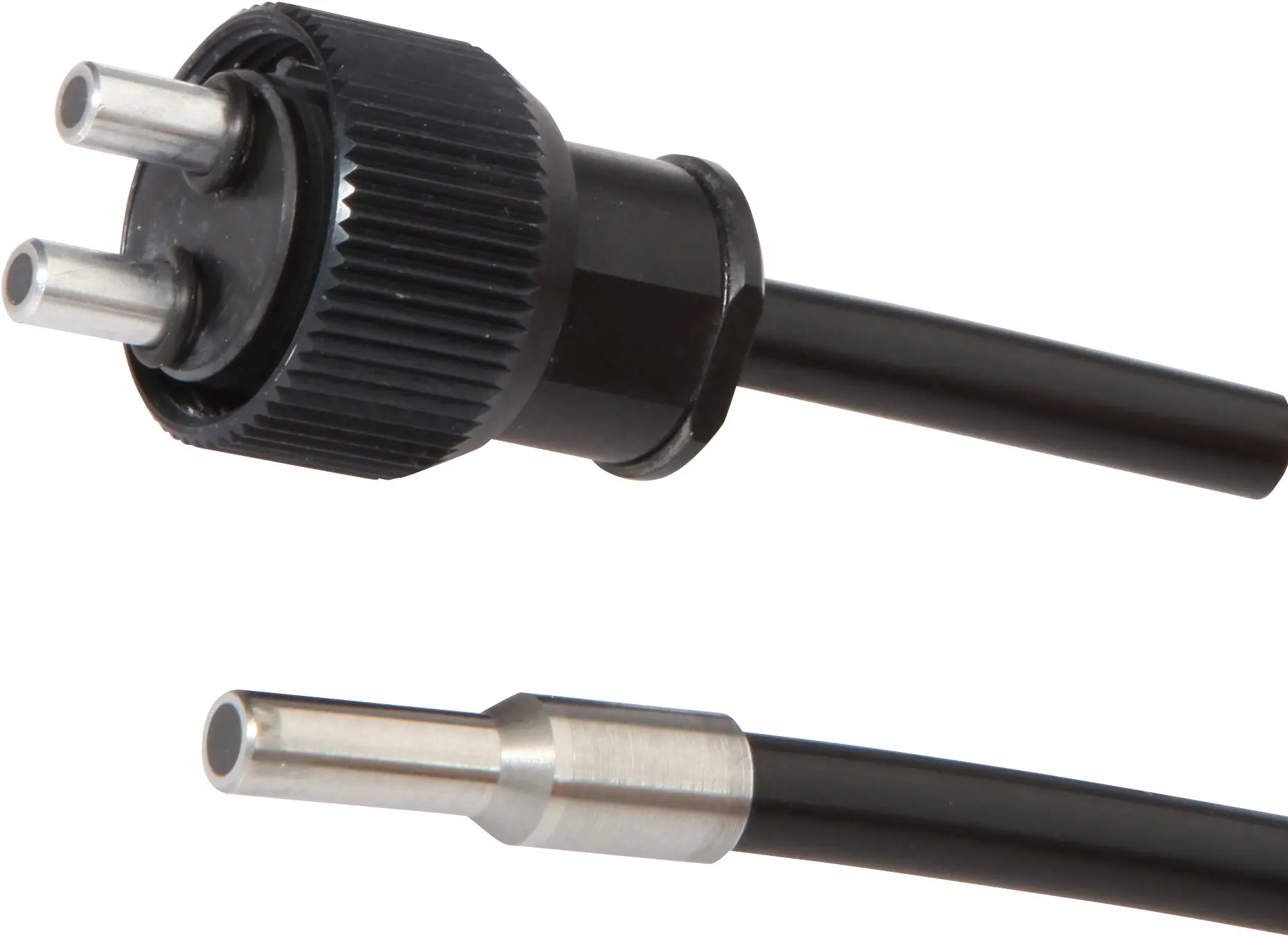 Produktfoto 1 von ipf Electronic LT06A403, Lichtleiter Taster, 0,6m, Kopf: Edelstahl 24lang Ø4,5 Ø