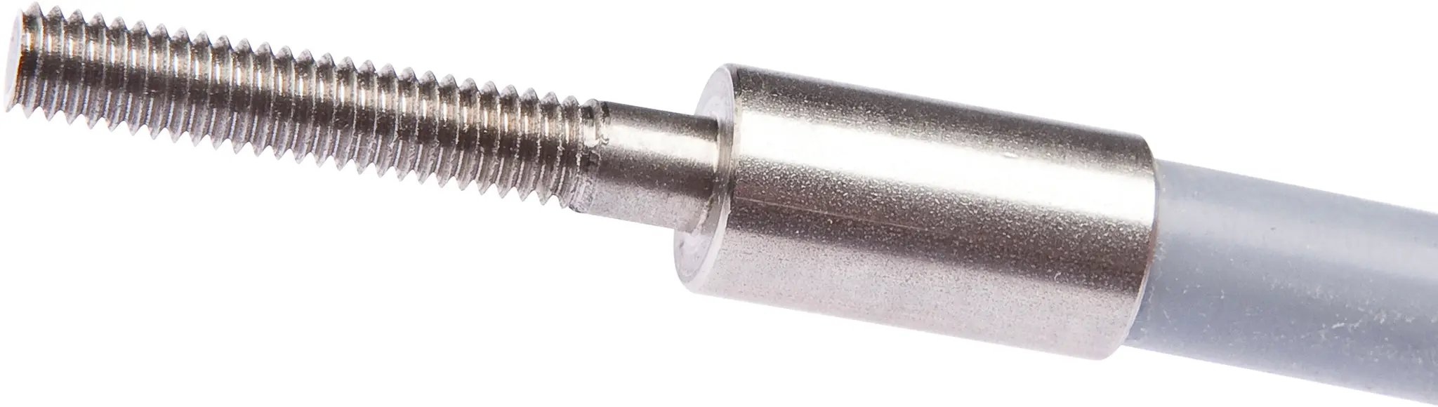 Produktfoto 1 von ipf Electronic LT100305, Lichtleiter Taster, 1m, Kopf: Edelstahl 39lang M4x0,7 Ø