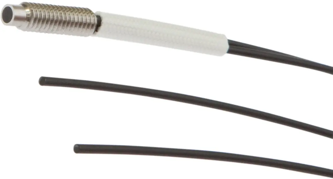 Produktfoto 1 von ipf Electronic LT207102, Lichtleiter Taster, 2m, Kopf: Edelstahl 14lang M4x0,7
