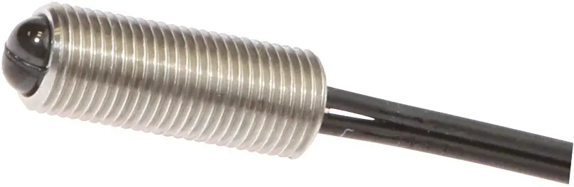 Produktfoto 1 von ipf Electronic LT208957, Lichtleiter Taster, 2m, Kopf: Edelstahl 15lang M5x0,5