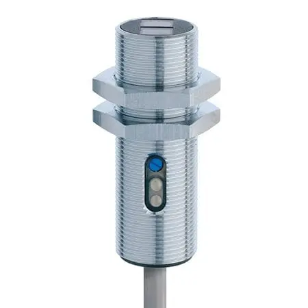 Produktfoto 1 von Contrinex LTK-1180-101, Standard Diffuse M18 40...600 Chrome plated brass