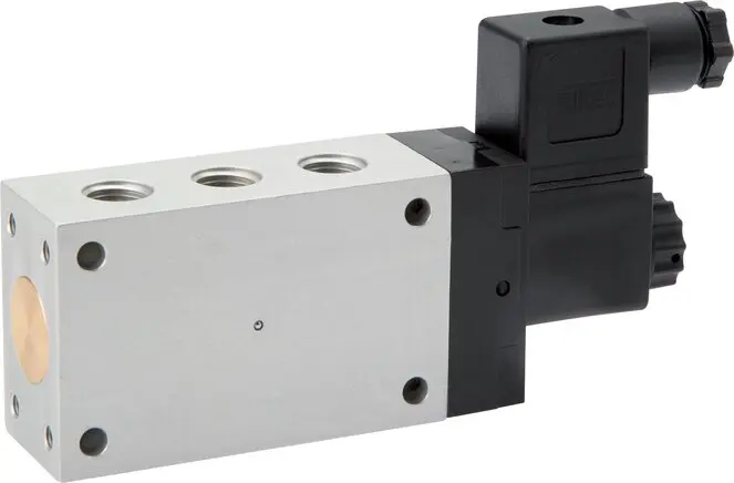 Produktfoto 1 von Airtec M 20510HN 24V=, 5/2-Wege Magnetventil, M 5, Luftfeder, 24 V DC, Standard