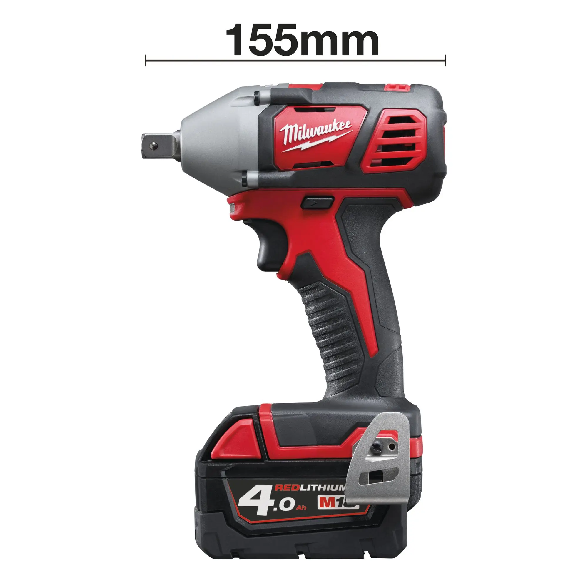Produktfoto 1 von Milwaukee Akku-Schlagschrauber 1/2" Vierkant M18BIW12-402C, SKU: 4933443607