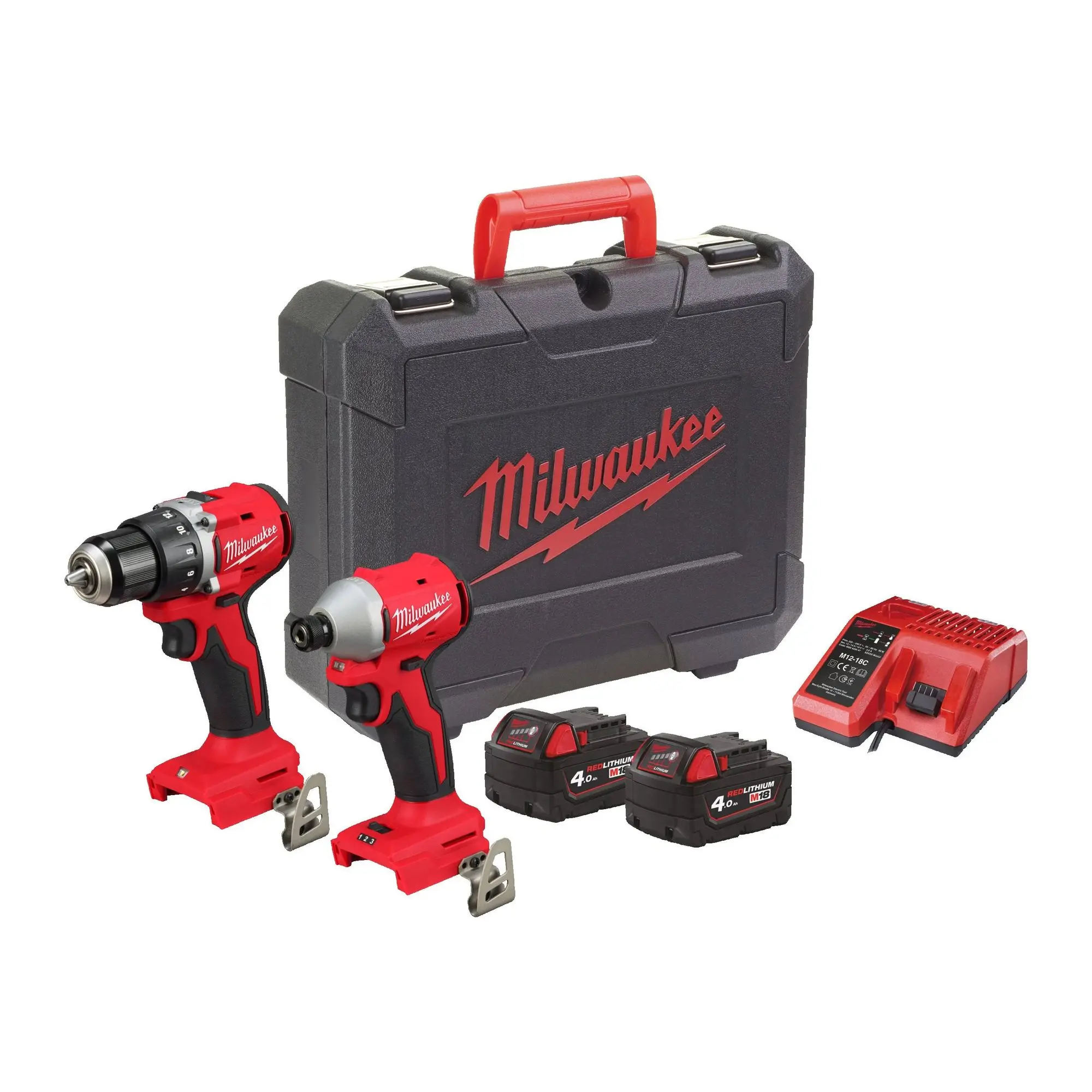 Produktfoto 1 von Milwaukee M18 Maschinen-Set M18 BLCPP2B-502C, 2x 5,0 Ah und Ladegerät
