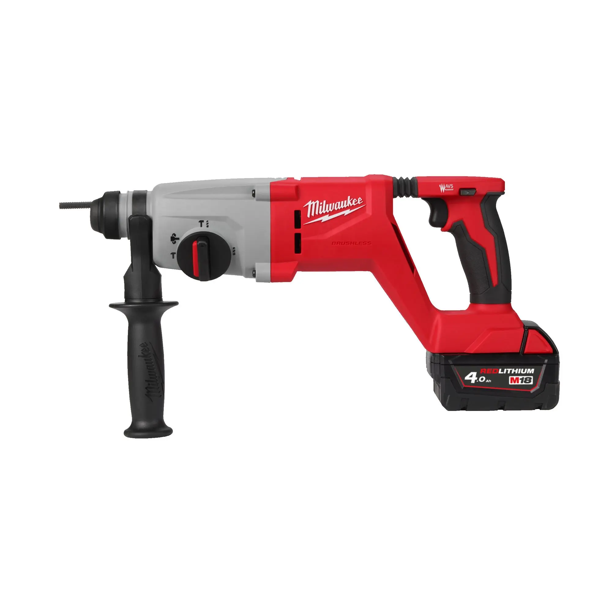 Produktfoto 1 von Milwaukee M18 SDS-plus Akku-Bohrhammer 26mm mit D-Handgriff, SKU: 4933492480