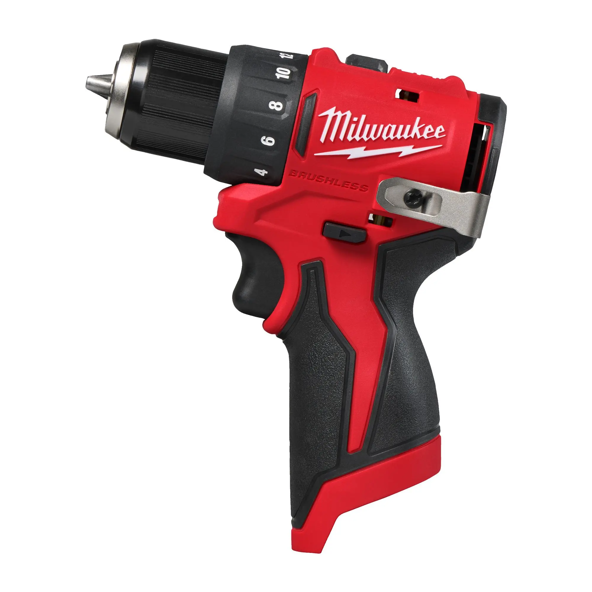 Produktfoto 1 von Milwaukee M12 Bürstenloser Akku-Bohrschrauber M12 BLDDRC-0 im Karton