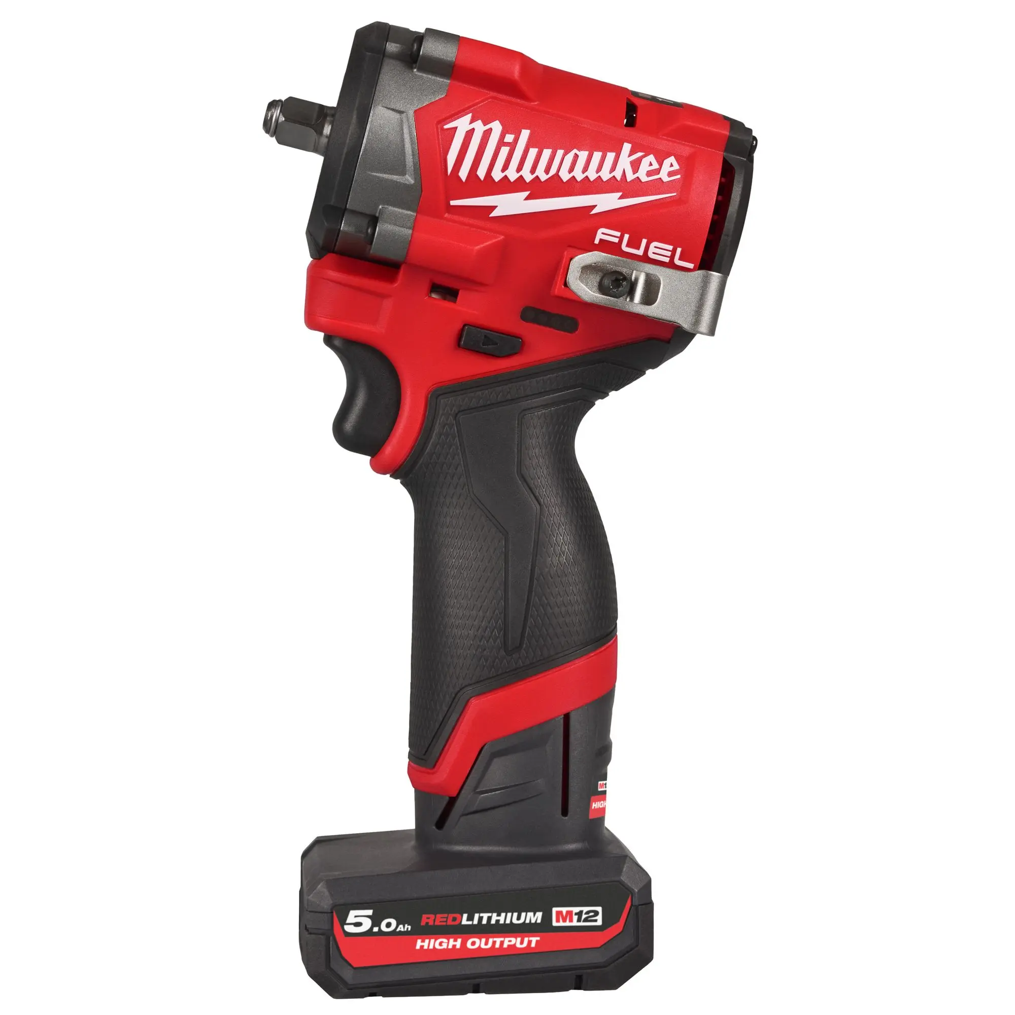Produktfoto 1 von Milwaukee M12 FUEL 3/8" Akku-Schlagschrauber M12 FCIWF38G3--502X, 2x 5,0 Ah HB