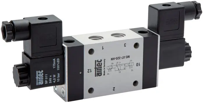 Produktfoto 1 von Airtec ME 07320HN 115V, 3/2-Wege Magnetimpulsventil