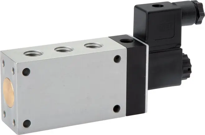 Produktfoto 1 von Airtec ME 05511HN 115V, 5/2-Wege Magnetventil mit Fremdluftanschluss, G 1/8"