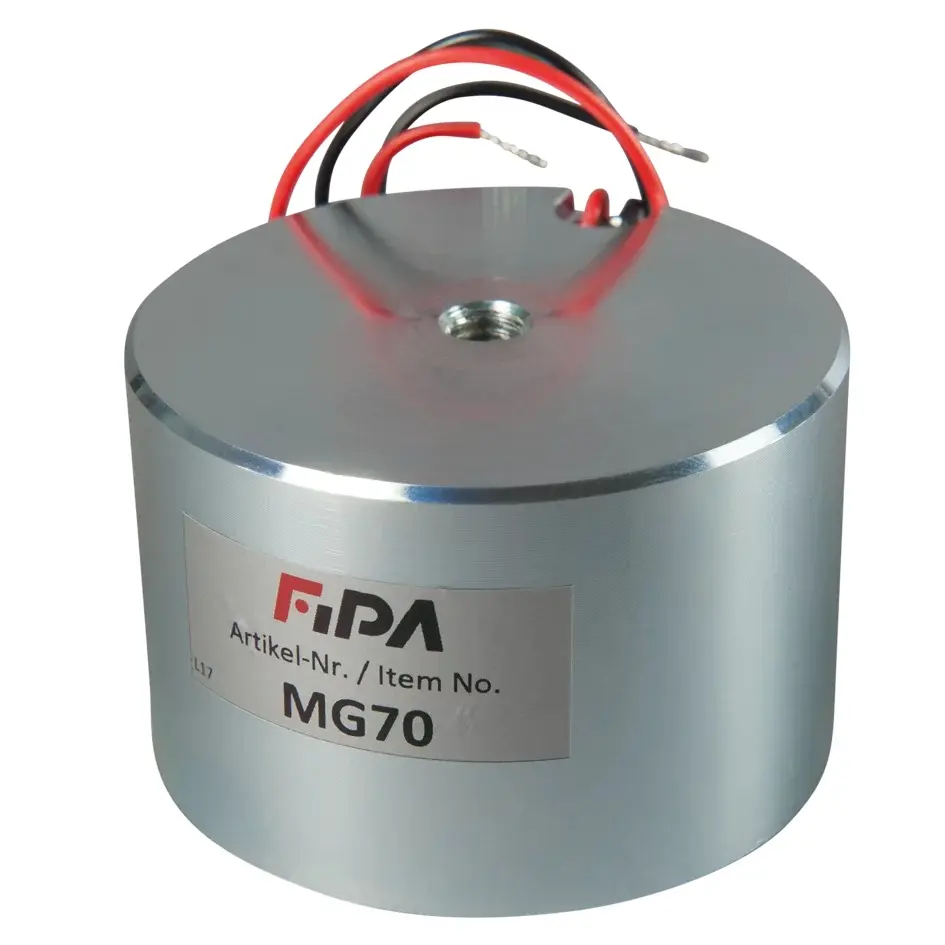 Produktfoto 1 von FIPA MG70, Magnetgreifer-elektrisch gesteuert Permanentmagnet 24V DC