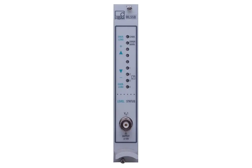 Produktfoto 1 von HBM Messtechnik 1-ML55B, TF-Messverstärker für Brücken, 4,8 kHz