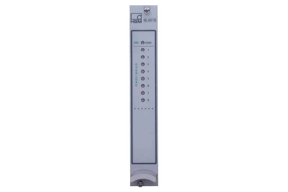 Produktfoto 1 von HBM Messtechnik 1-ML801B, 8-Kanal-DC-Messverstärkermodul