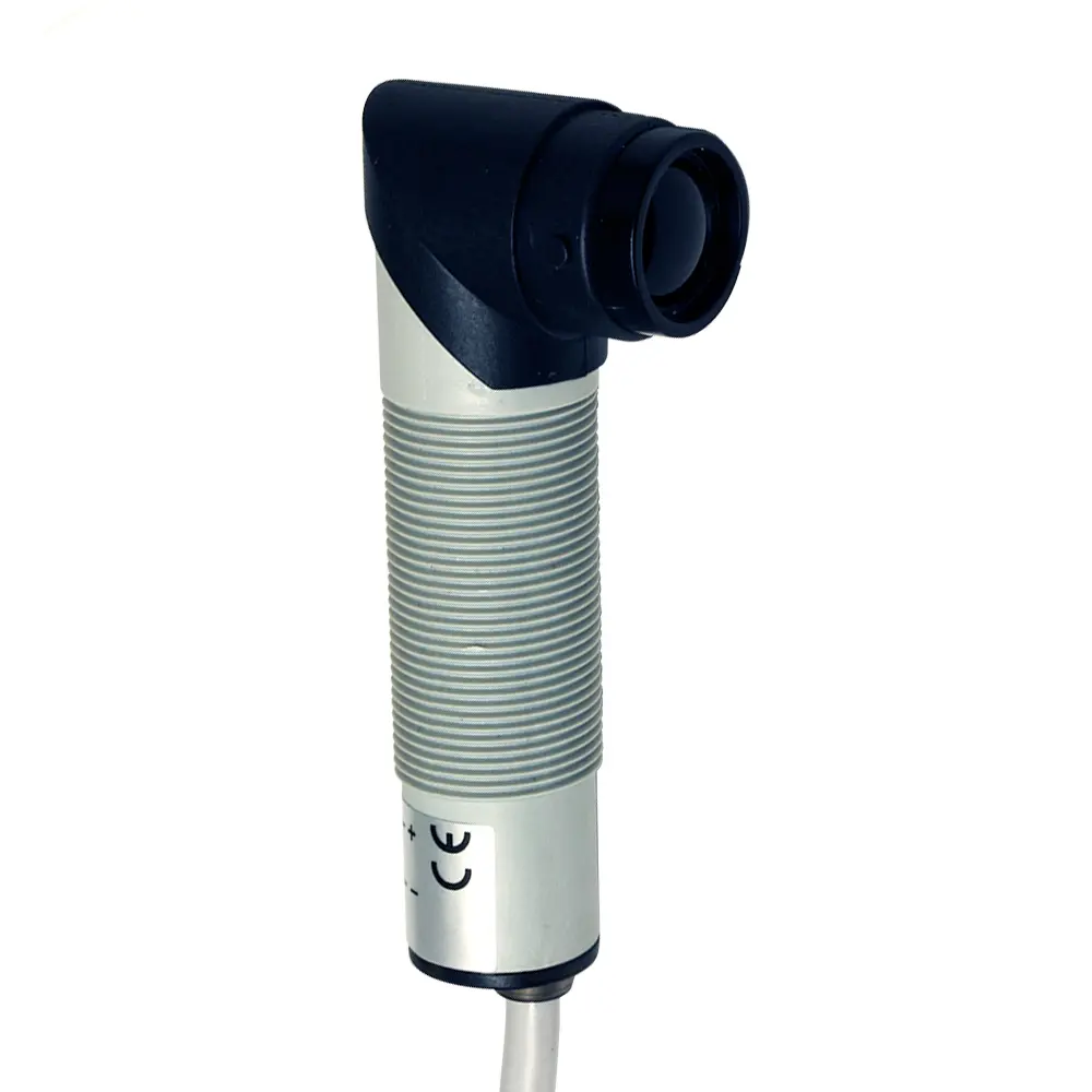 Produktfoto 1 von MD Micro Detectors MPE/00-0A, Optischer Sensor mit rechtwinkligem M18-Emitter,