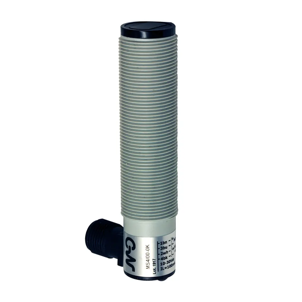 Produktfoto 1 von MD Micro Detectors MS4/00-0K, Optischer Sensor M18 200mm/PNP