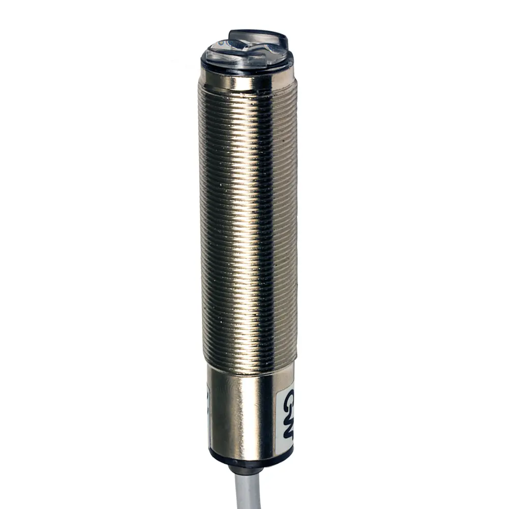 Produktfoto 1 von MD Micro Detectors MS0/00-1A, Optischer Sensor M18 Bgs 50mm NPN/PNP NO/NC met.