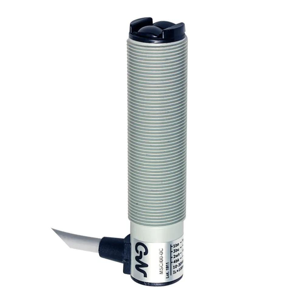 Produktfoto 1 von MD Micro Detectors MSC/00-0C, Optischer Sensor M18 Retroreflektierend 4,5m/PNP