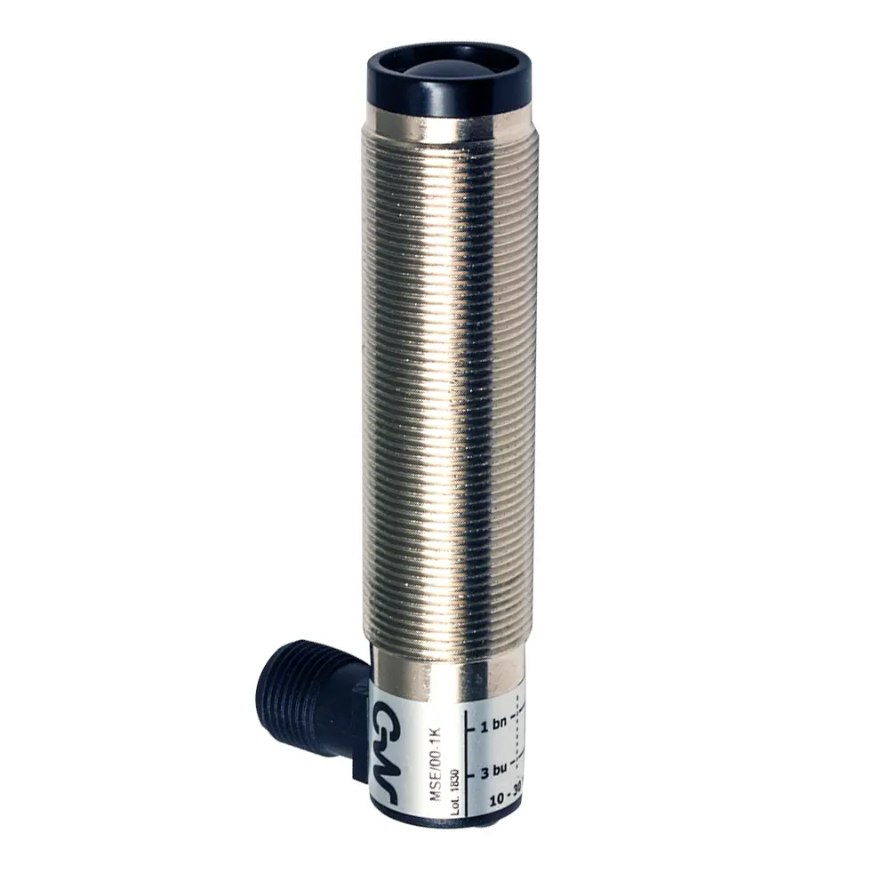 Produktfoto 1 von MD Micro Detectors MSE/00-1K, Optischer Sensor M18, Metallsender, M12 a 90°