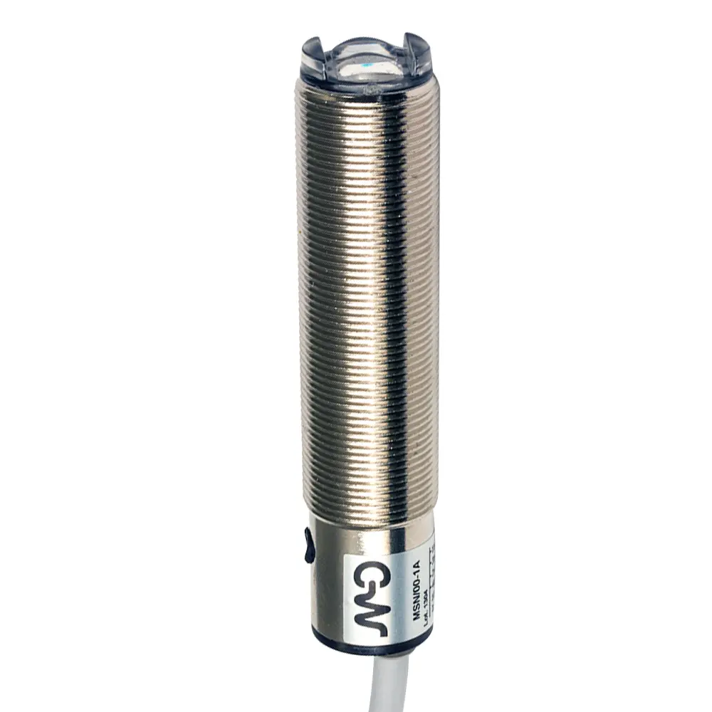Produktfoto 1 von MD Micro Detectors MSN/00-1A, Optischer Sensor M18 Polarisiert 3,5m/PNP