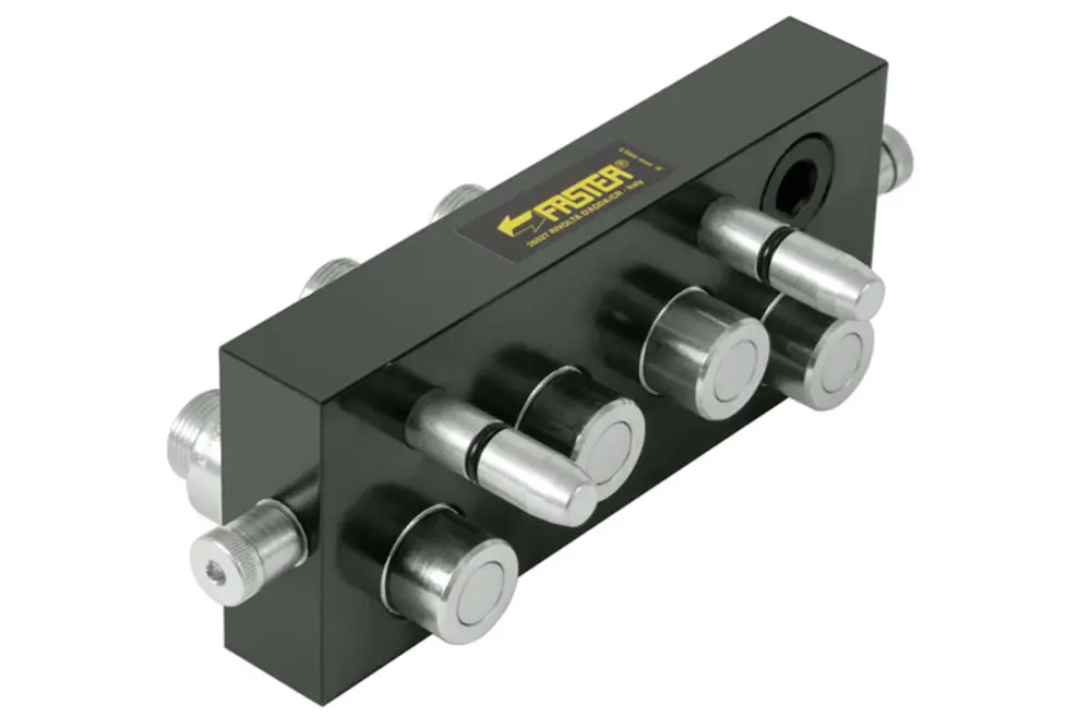 Produktfoto 1 von Indunorm Multikupplung Serie MSTS4 DN12 Cr III Stecker, P/n: MST-S1E4H08BSP12S