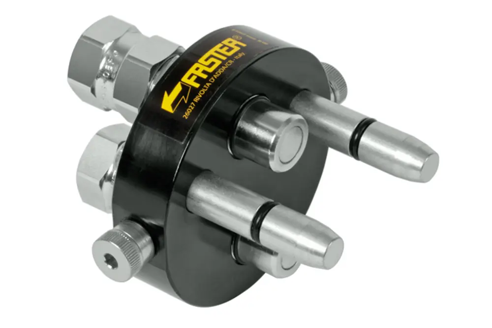 Produktfoto 1 von Indunorm Multikupplung Serie MST2 DN10 Cr III Stecker, P/n: MST2-2H06BSP10S