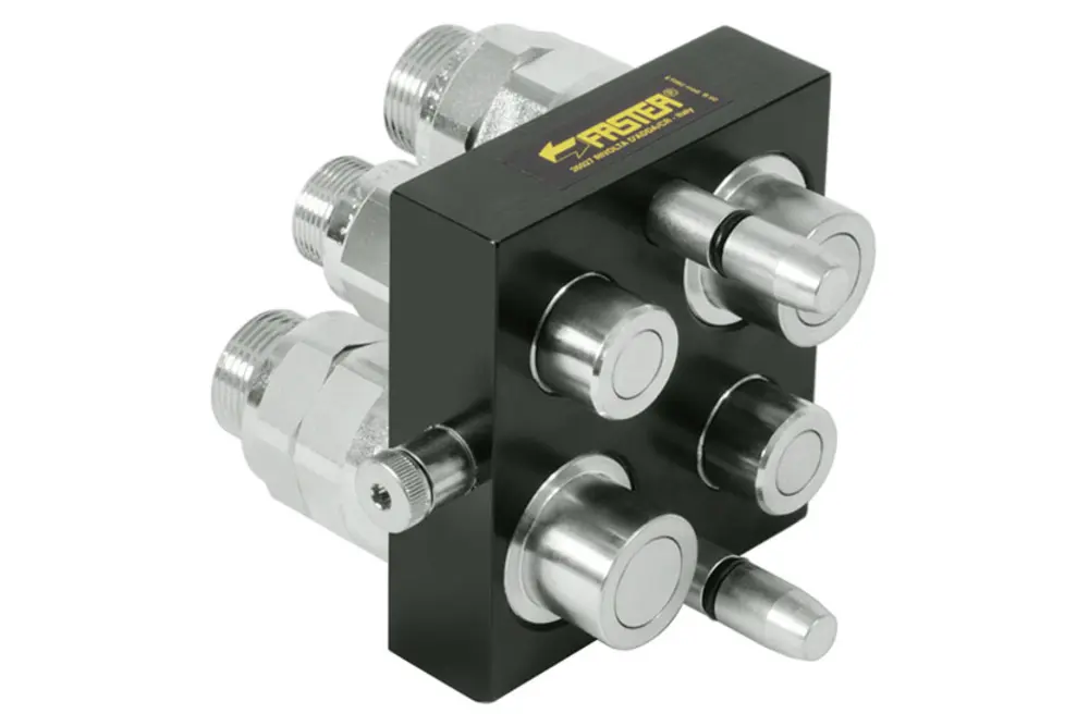 Indunorm Multikupplung MST510 DN12/19 Cr III Stecker, P/n: MST510-3-08-12BSP-S