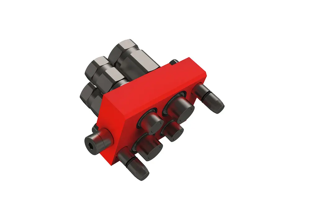 Produktfoto 1 von Indunorm Multikupplung MSTPH4 DN12/19 Zi-Ni Stecker, P/n: MSTPH5-4-08-12BSP-S