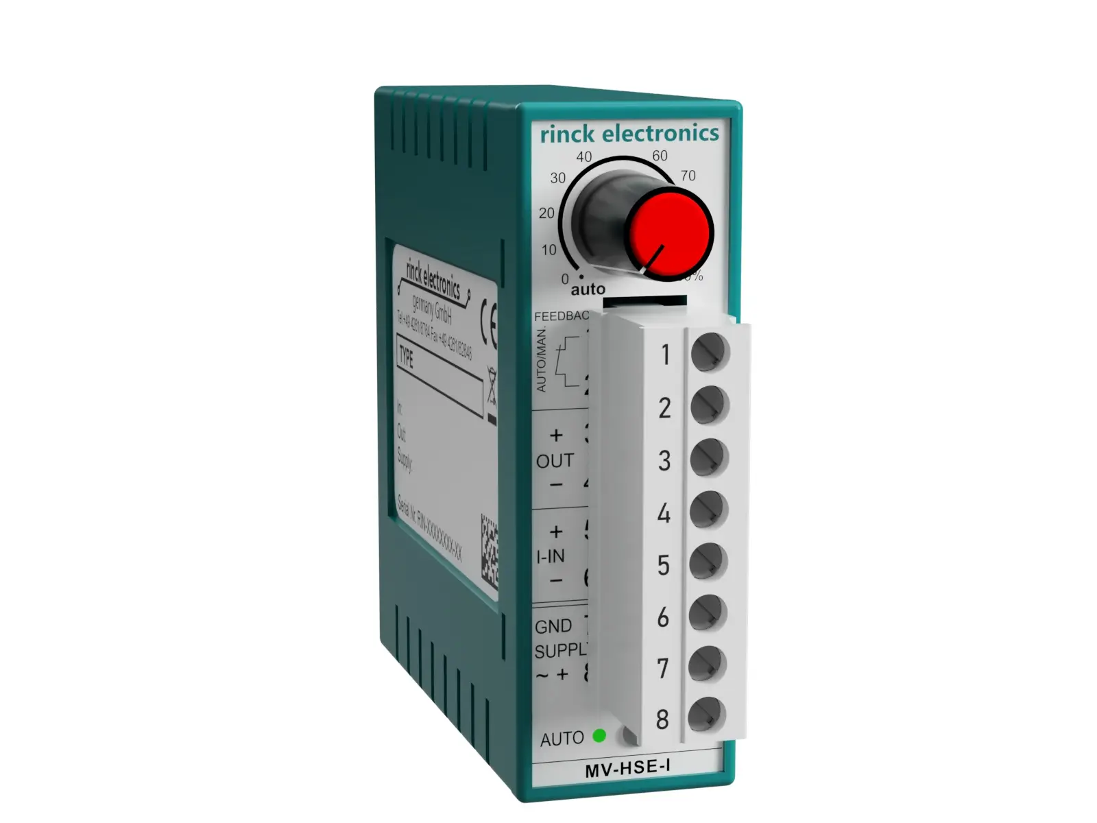 Produktfoto 1 von Rinck Electronic MV-HSE-I20mA, Handbedienebene Analog