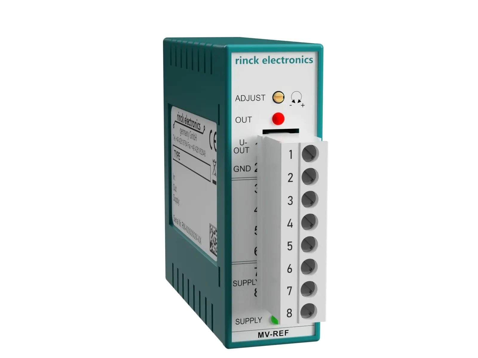 Produktfoto 1 von Rinck Electronic MV-REF10V, Spannungsreferenz 10V, einstellbar 1,5 - 16V