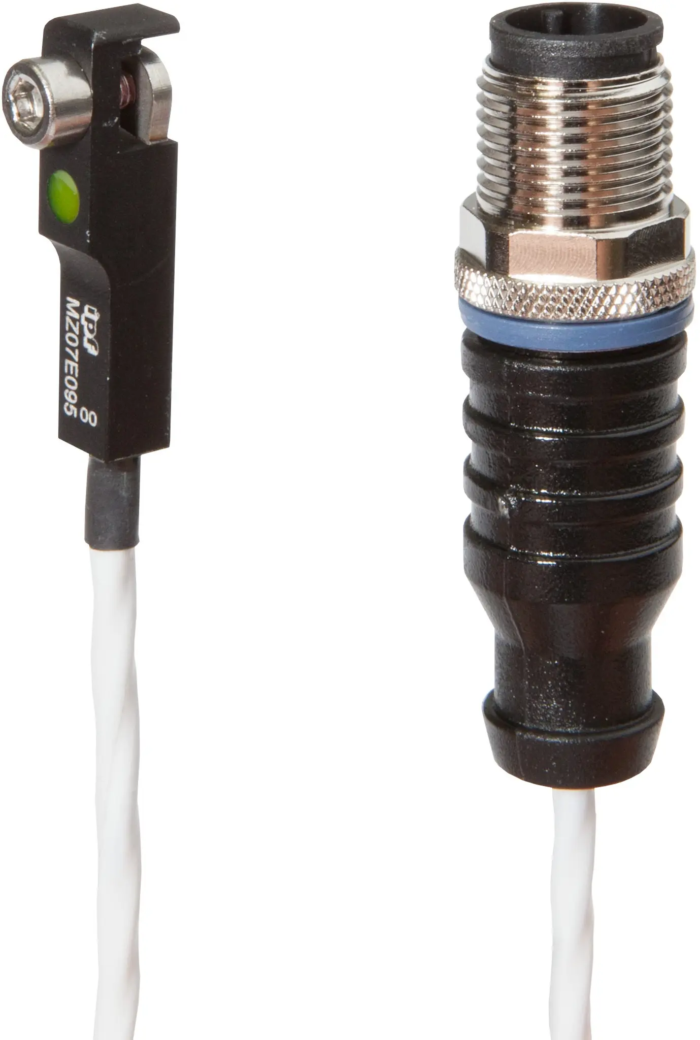 Produktfoto 1 von ipf Electronic MZ07E095, Sensor Magnetisch, Zylinder, 6,2mm T-Nut, 6,5x27x5mm