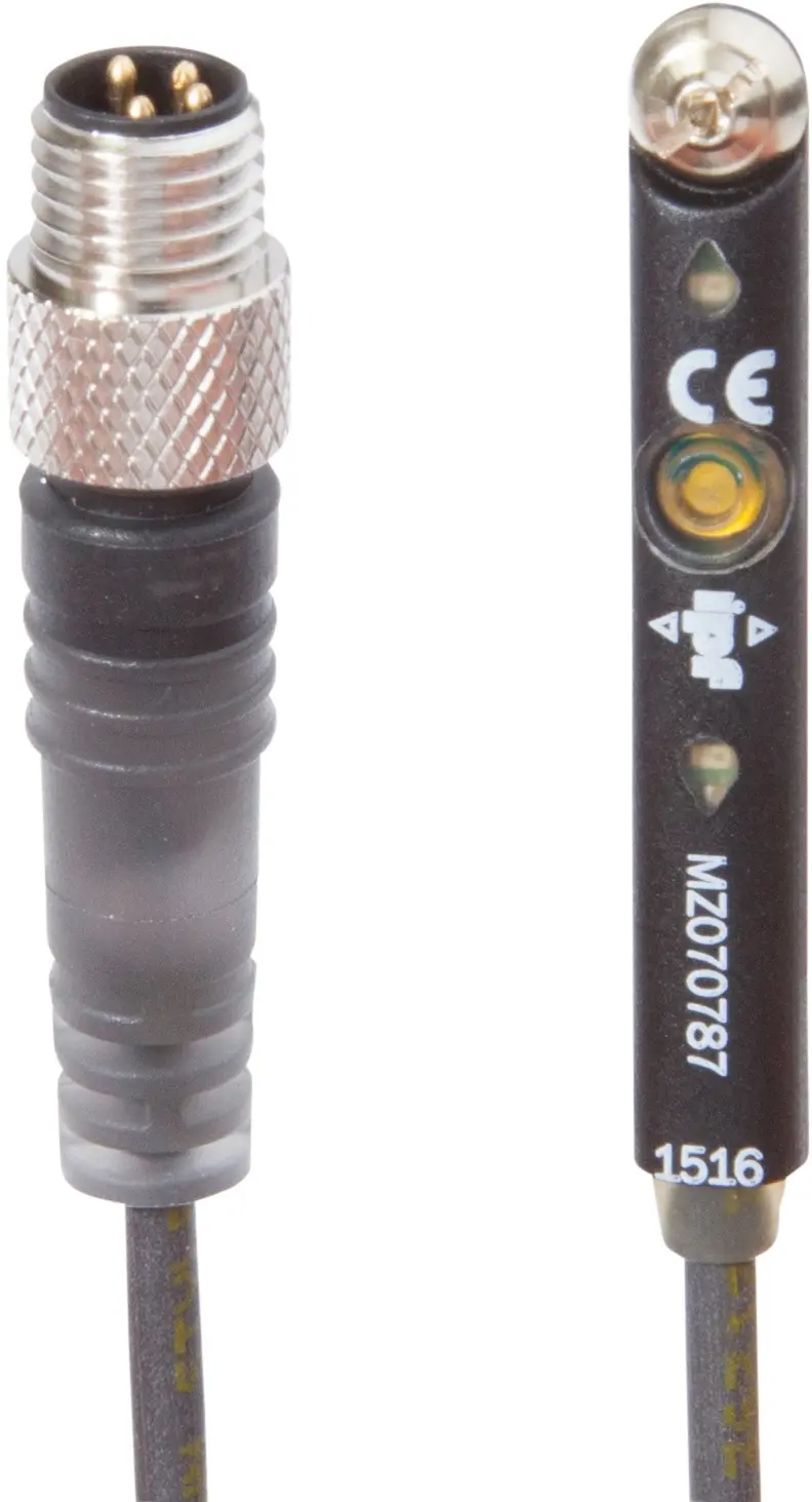 Produktfoto 1 von ipf Electronic MZ070787, Sensor Magnetisch, Zylinder, 6,2mm T-Nut, 4,3x40x6,2mm