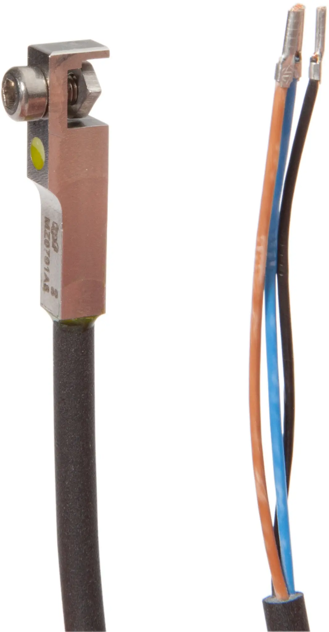 Produktfoto 1 von ipf Electronic MZ0701A8, Sensor Magnetisch, Zylinder, 6,2mm T-Nut, 6,5x27x5mm