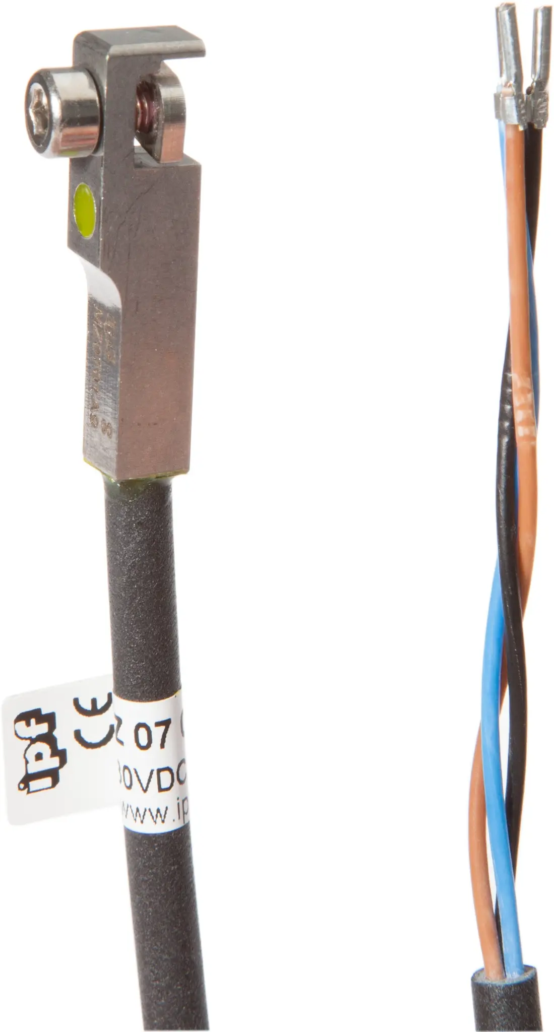 Produktfoto 1 von ipf Electronic MZ0701A9, Sensor Magnetisch, Zylinder, 6,2mm T-Nut, 6,5x27x5mm