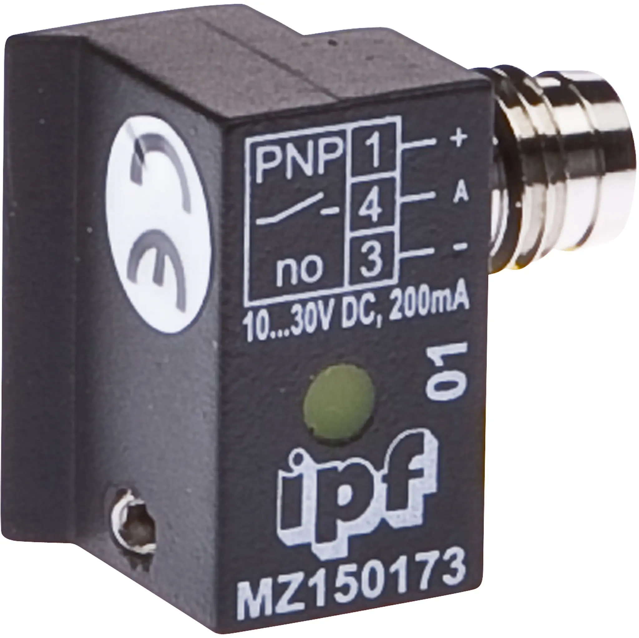 Produktfoto 1 von ipf Electronic MZ150173, Sensor Magnetisch, Zylinder, Trapez-Nut, 14x20x20mm