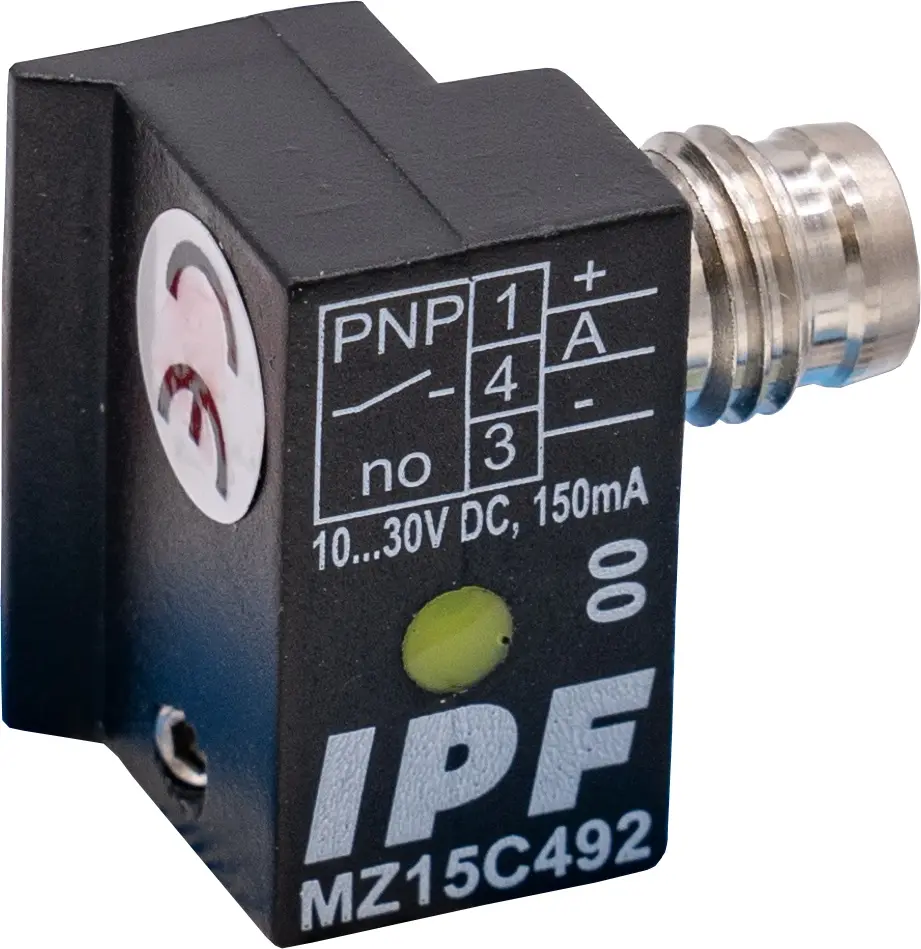 Produktfoto 1 von ipf Electronic MZ15C492, Sensor Magnetisch, Zylinder, Trapez-Nut, 14x20x20mm